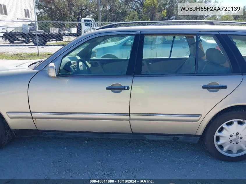 1999 Mercedes-Benz E 320 VIN: WDBJH65F2XA720139 Lot: 40611880