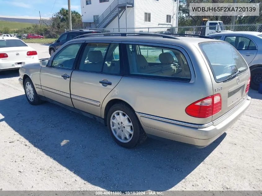 1999 Mercedes-Benz E 320 VIN: WDBJH65F2XA720139 Lot: 40611880