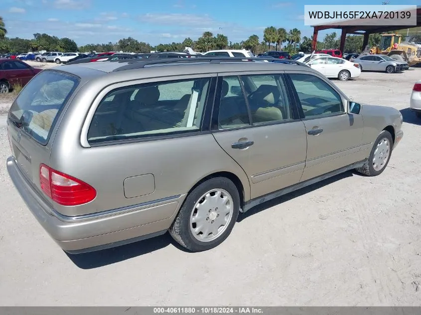 1999 Mercedes-Benz E 320 VIN: WDBJH65F2XA720139 Lot: 40611880