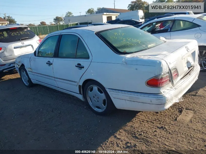 1999 Mercedes-Benz E 320 Awd VIN: WDBJF82H7XX015941 Lot: 40626148