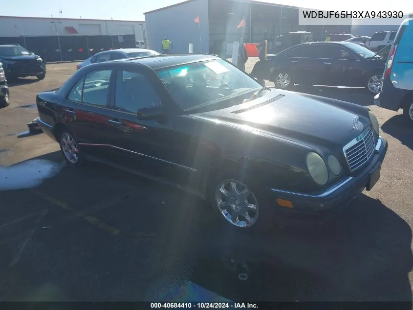 1999 Mercedes-Benz E 320 VIN: WDBJF65H3XA943930 Lot: 40684410