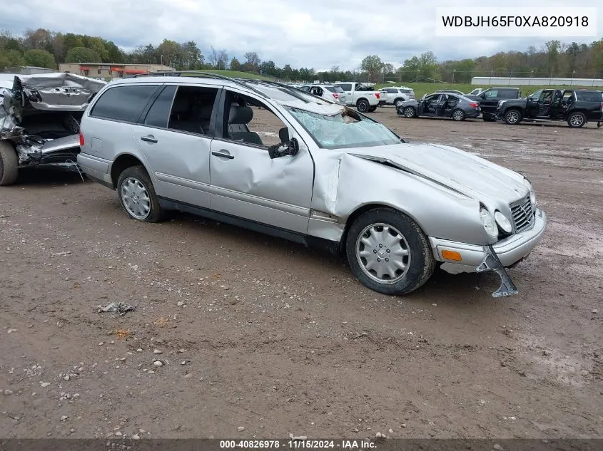 1999 Mercedes-Benz E 320 VIN: WDBJH65F0XA820918 Lot: 40826978