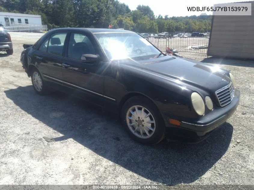 2000 Mercedes-Benz E 320 VIN: WDBJF65J7YB153979 Lot: 40185916