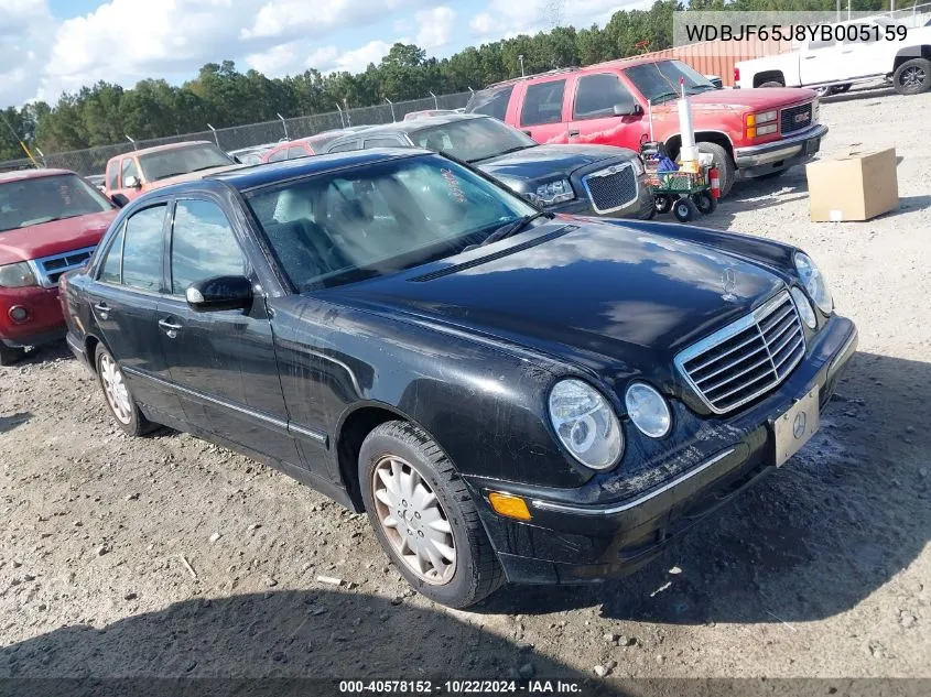 2000 Mercedes-Benz E 320 VIN: WDBJF65J8YB005159 Lot: 40578152