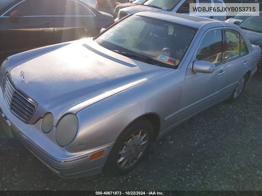 2000 Mercedes-Benz E 320 VIN: WDBJF65JXYB053715 Lot: 40671873