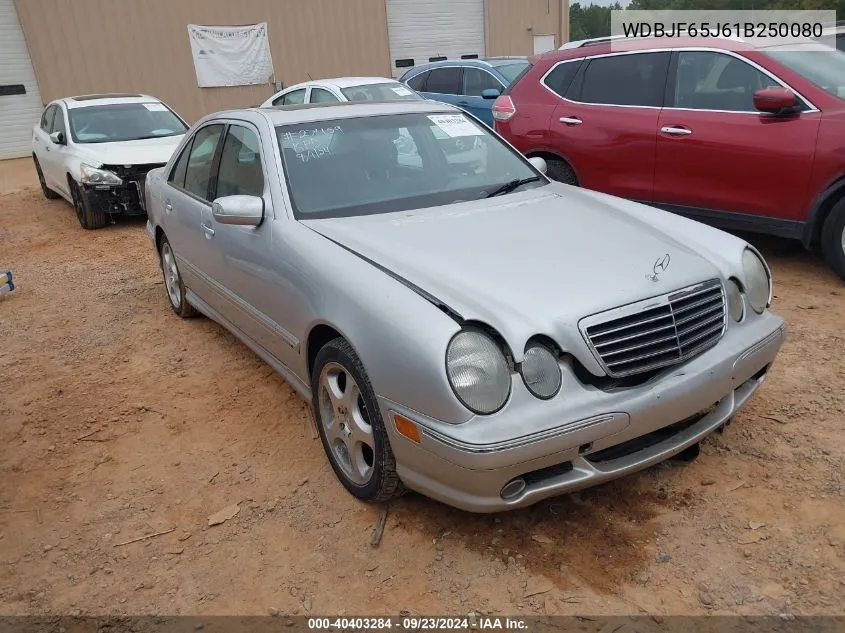 2001 Mercedes-Benz E 320 VIN: WDBJF65J61B250080 Lot: 40403284