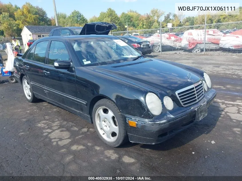 2001 Mercedes-Benz E 430 VIN: WDBJF70JX1X061111 Lot: 40532935