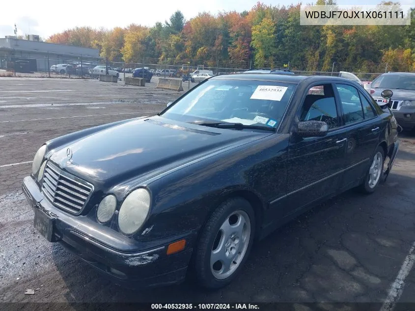 2001 Mercedes-Benz E 430 VIN: WDBJF70JX1X061111 Lot: 40532935