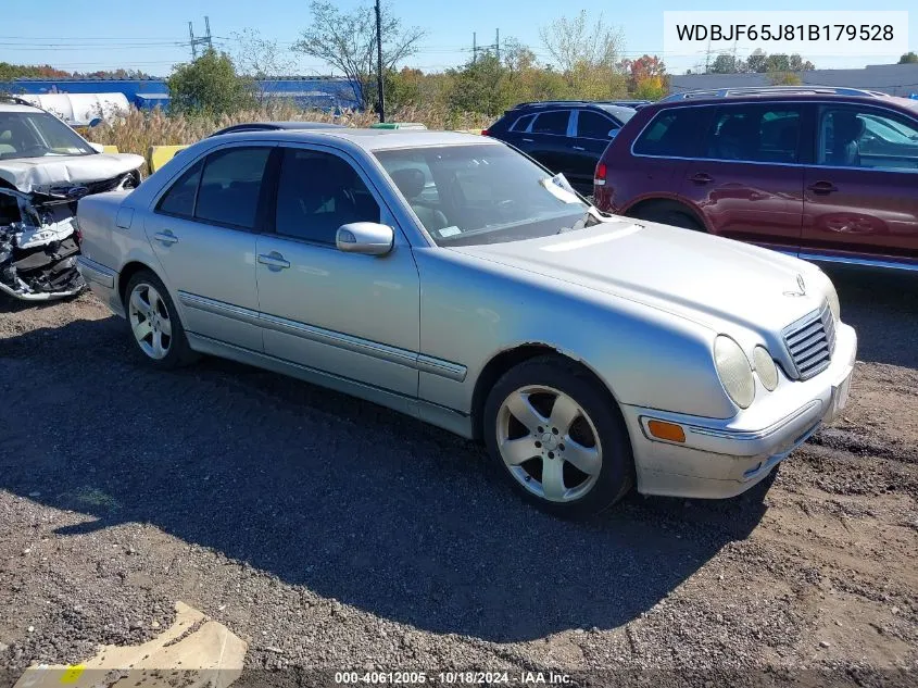 2001 Mercedes-Benz E 320 VIN: WDBJF65J81B179528 Lot: 40612005