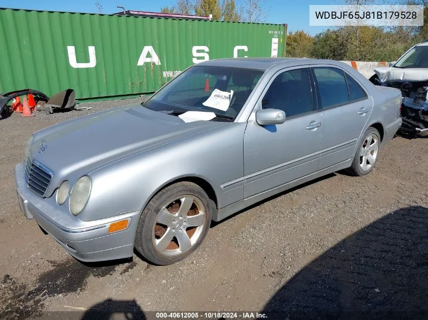 2001 Mercedes-Benz E 320 VIN: WDBJF65J81B179528 Lot: 40612005