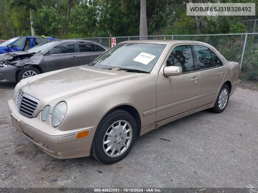 2001 Mercedes-Benz E 320 VIN: WDBJF65J31B328492 Lot: 40622051