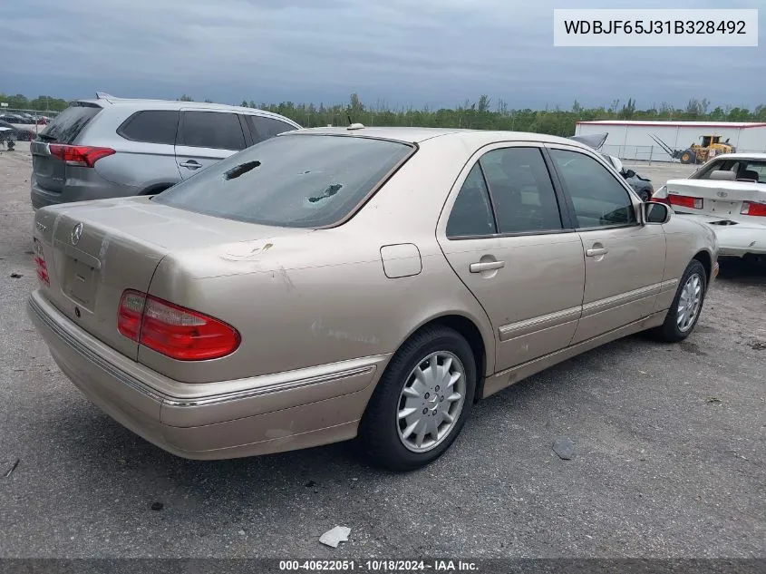 2001 Mercedes-Benz E 320 VIN: WDBJF65J31B328492 Lot: 40622051