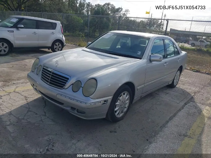 2001 Mercedes-Benz E 320 VIN: WDBJF65J51X054733 Lot: 40649784