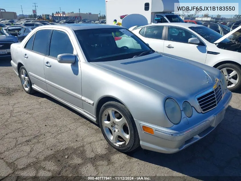 2001 Mercedes-Benz E 320 VIN: WDBJF65JX1B183550 Lot: 40777941