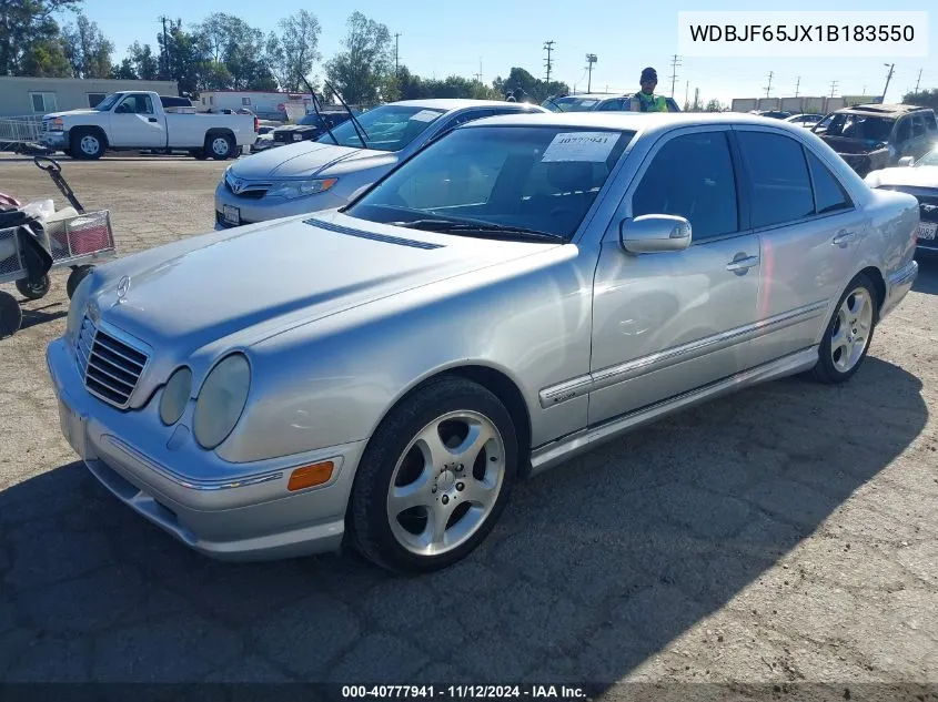 2001 Mercedes-Benz E 320 VIN: WDBJF65JX1B183550 Lot: 40777941