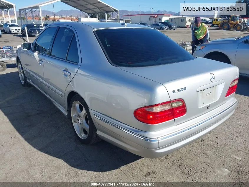 2001 Mercedes-Benz E 320 VIN: WDBJF65JX1B183550 Lot: 40777941