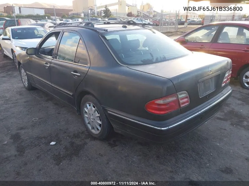 2001 Mercedes-Benz E 320 VIN: WDBJF65J61B336800 Lot: 40800972