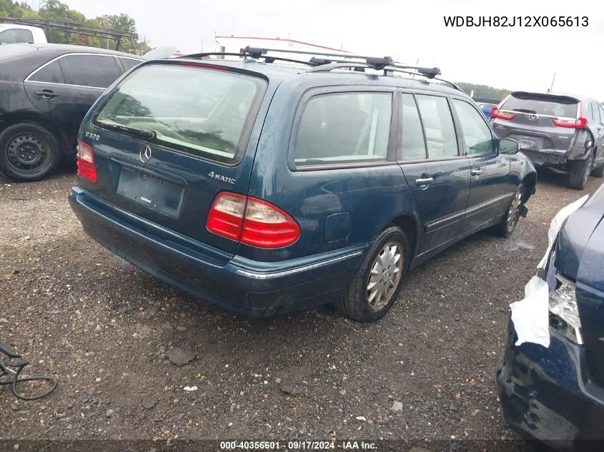 2002 Mercedes-Benz E 320 4M VIN: WDBJH82J12X065613 Lot: 40356601