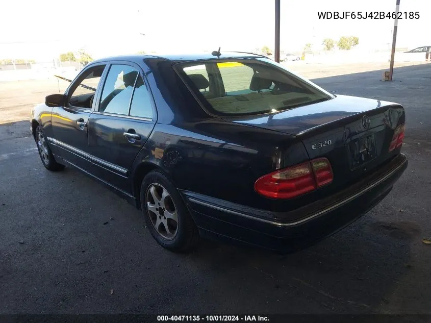 2002 Mercedes-Benz E 320 Special Edition VIN: WDBJF65J42B462185 Lot: 40471135