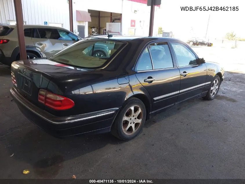 2002 Mercedes-Benz E 320 Special Edition VIN: WDBJF65J42B462185 Lot: 40471135