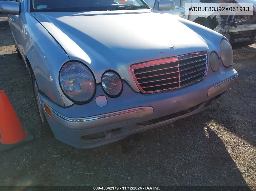 2002 Mercedes-Benz E 430 4M/4M Special Edition VIN: WDBJF83J92X061913 Lot: 40842179