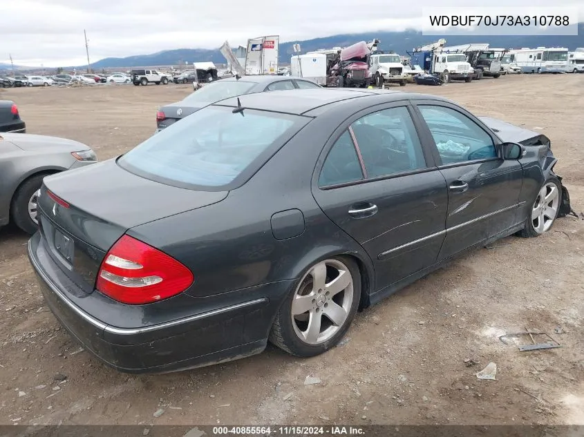 WDBUF70J73A310788 2003 Mercedes-Benz E 500