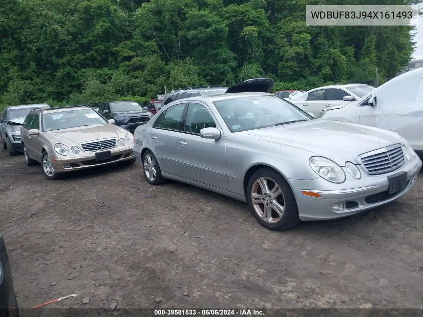 2004 Mercedes-Benz E 500 4Matic VIN: WDBUF83J94X161493 Lot: 39581833