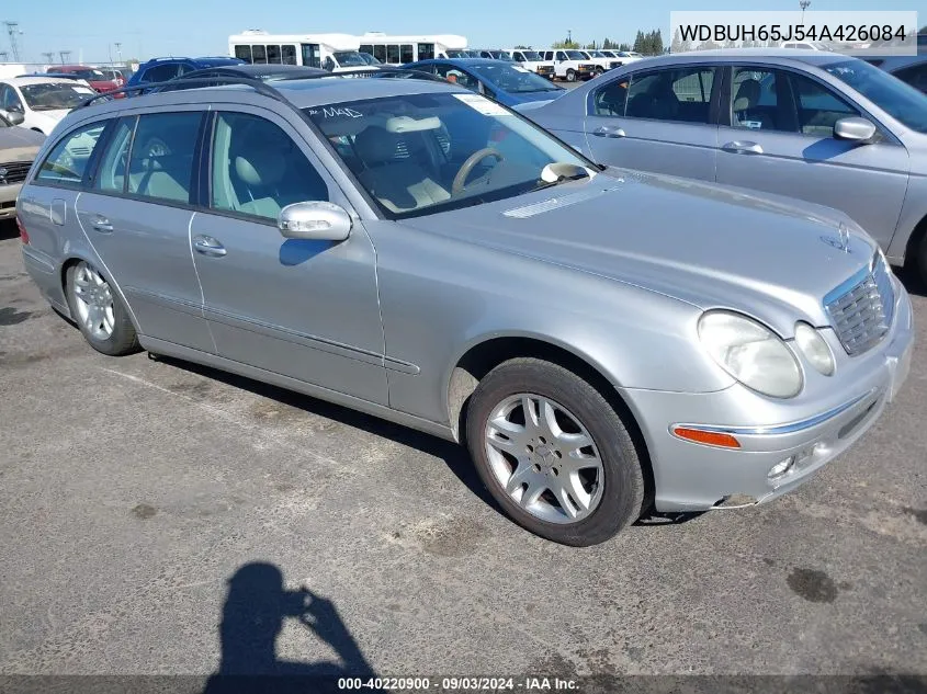 2004 Mercedes-Benz E 320 VIN: WDBUH65J54A426084 Lot: 40220900