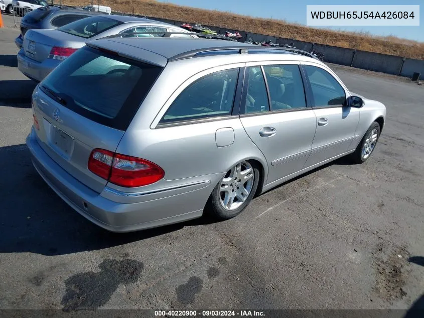 2004 Mercedes-Benz E 320 VIN: WDBUH65J54A426084 Lot: 40220900