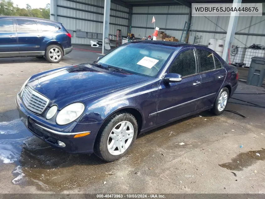 2004 Mercedes-Benz E 320 VIN: WDBUF65J04A448676 Lot: 40473963