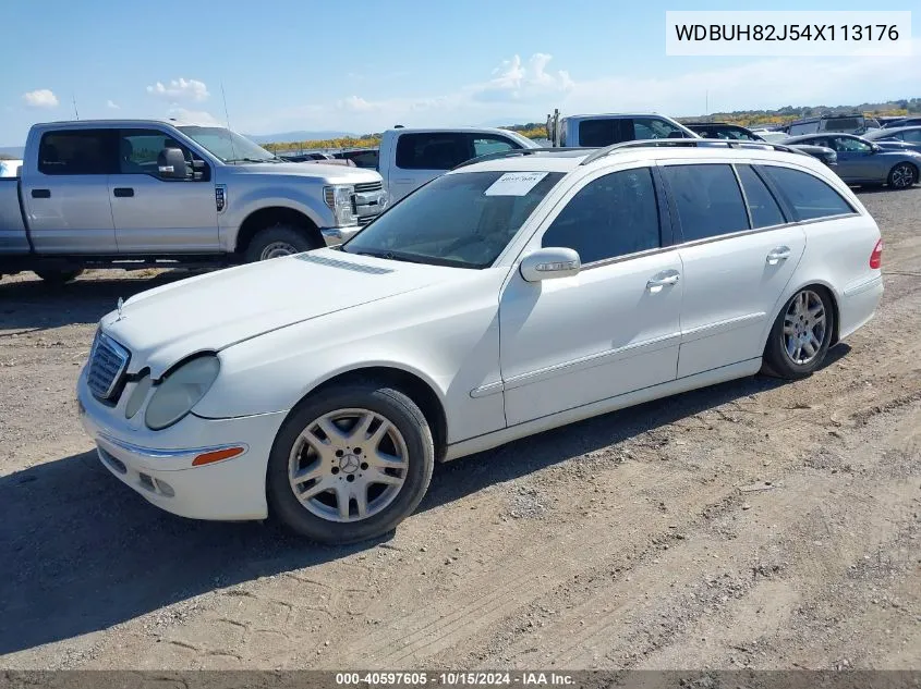 2004 Mercedes-Benz E 320 4Matic VIN: WDBUH82J54X113176 Lot: 40597605