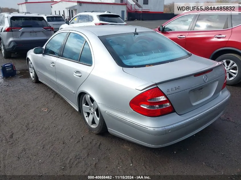 WDBUF65J84A485832 2004 Mercedes-Benz E 320