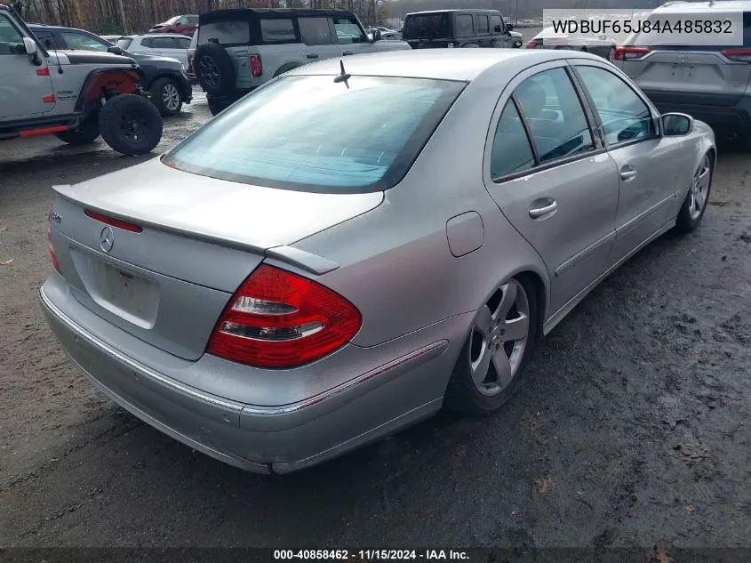 WDBUF65J84A485832 2004 Mercedes-Benz E 320