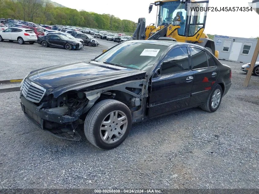 WDBUF26J45A574354 2005 Mercedes-Benz E 320 Cdi