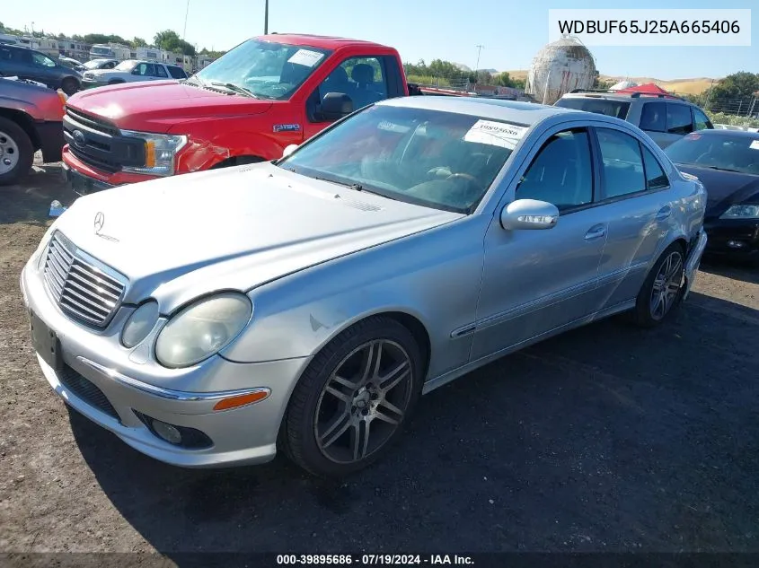 2005 Mercedes-Benz E-Class 3.2L VIN: WDBUF65J25A665406 Lot: 39895686