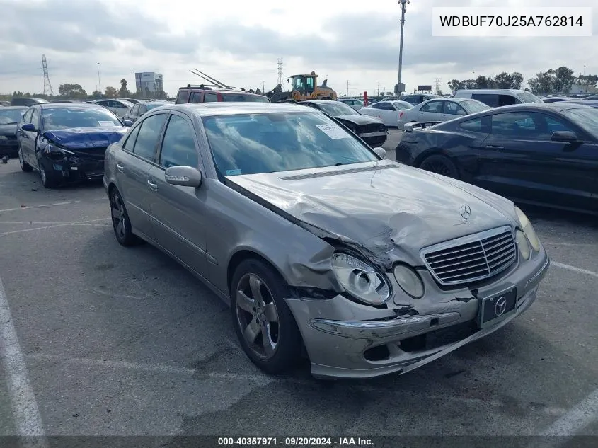 2005 Mercedes-Benz E 500 VIN: WDBUF70J25A762814 Lot: 40357971