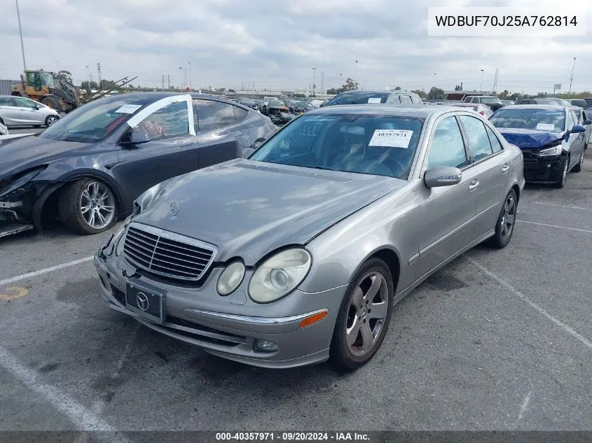 2005 Mercedes-Benz E 500 VIN: WDBUF70J25A762814 Lot: 40357971