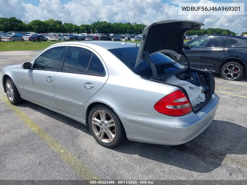 2006 Mercedes-Benz E 350 VIN: WDBUF56J46A969301 Lot: 40323490