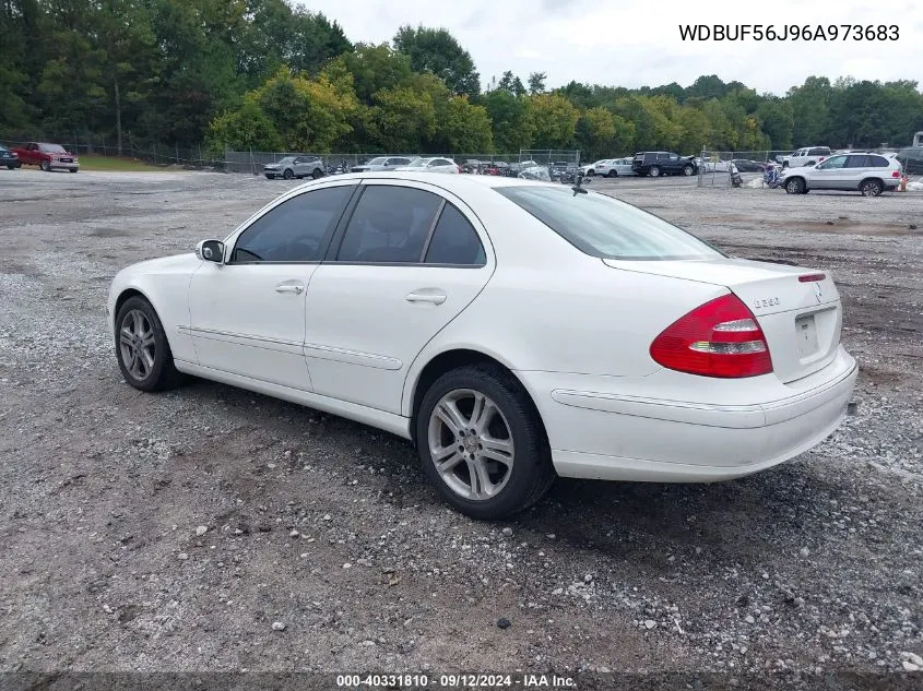 2006 Mercedes-Benz E 350 VIN: WDBUF56J96A973683 Lot: 40331810