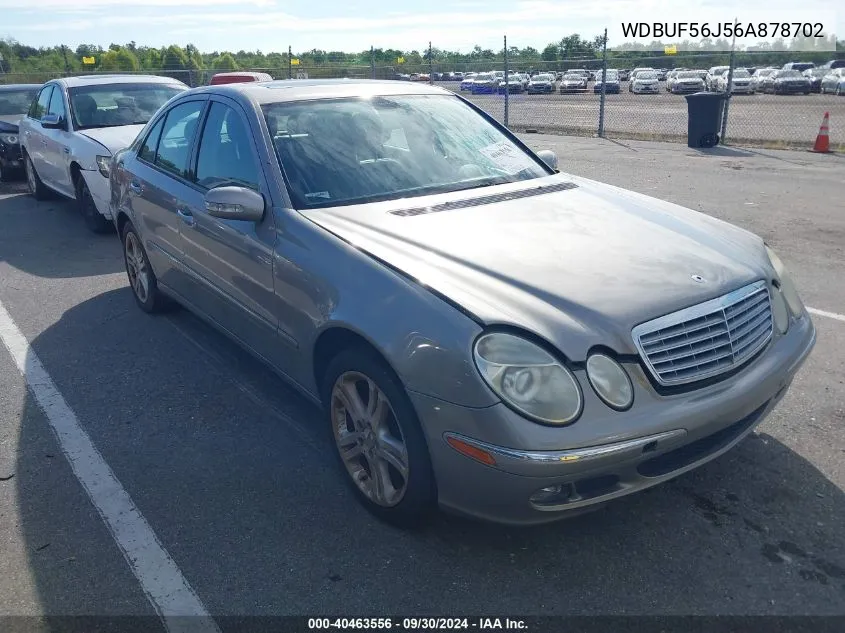 2006 Mercedes-Benz E 350 350 VIN: WDBUF56J56A878702 Lot: 40463556