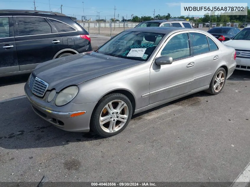 2006 Mercedes-Benz E 350 350 VIN: WDBUF56J56A878702 Lot: 40463556