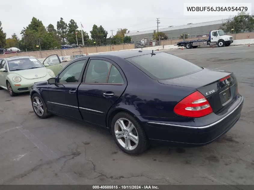 2006 Mercedes-Benz E 350 350 VIN: WDBUF56J36A954479 Lot: 40585515