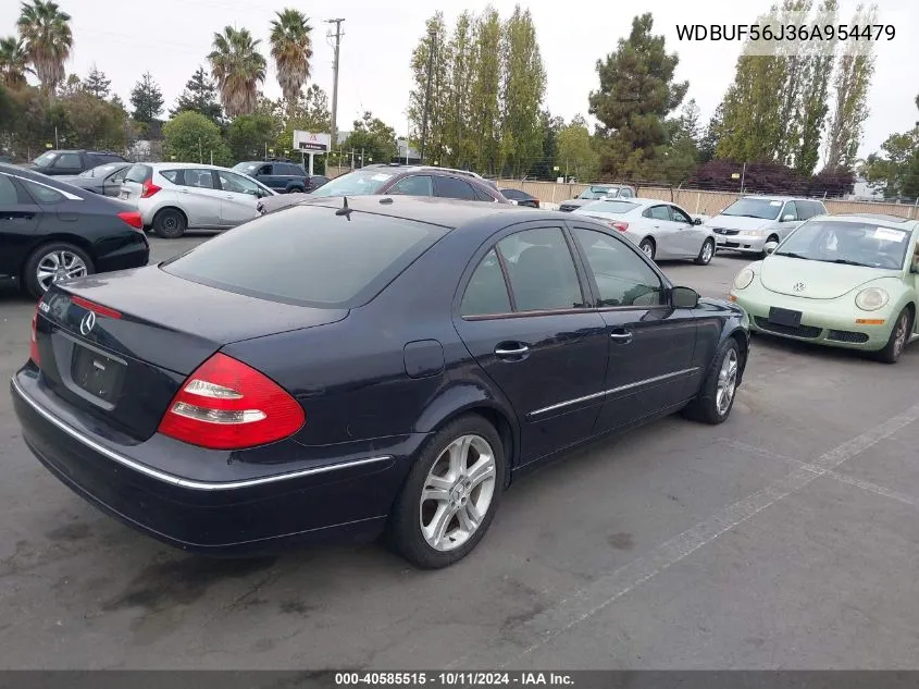 2006 Mercedes-Benz E 350 350 VIN: WDBUF56J36A954479 Lot: 40585515