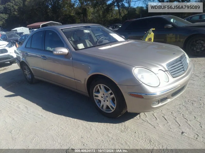 2006 Mercedes-Benz E 350 VIN: WDBUF56J56A795089 Lot: 40624172