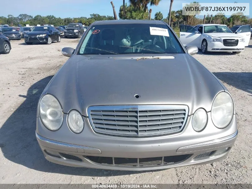 2006 Mercedes-Benz E 350 4Matic VIN: WDBUF87J36X199797 Lot: 40634489