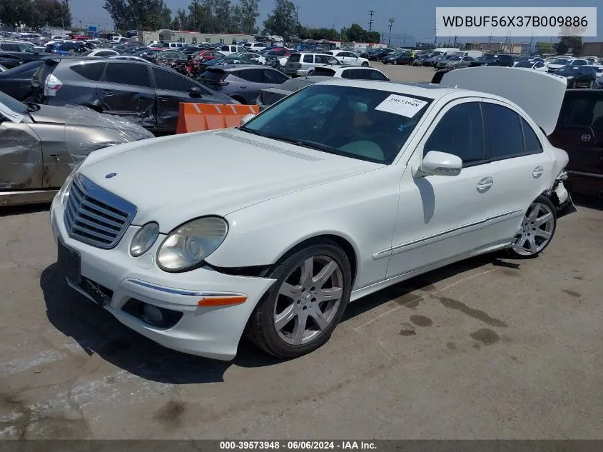 2007 Mercedes-Benz E 350 VIN: WDBUF56X37B009886 Lot: 39573948