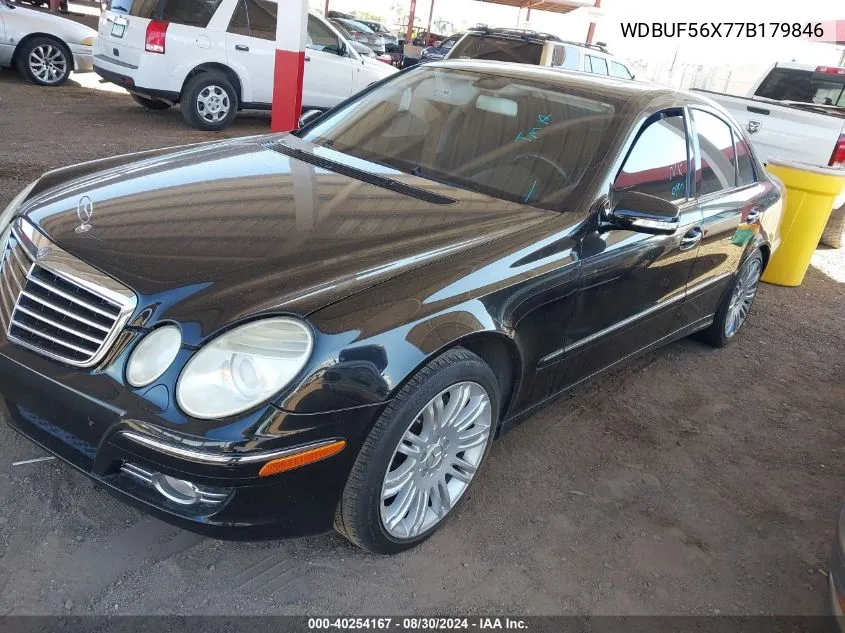 2007 Mercedes-Benz E 350 VIN: WDBUF56X77B179846 Lot: 40254167