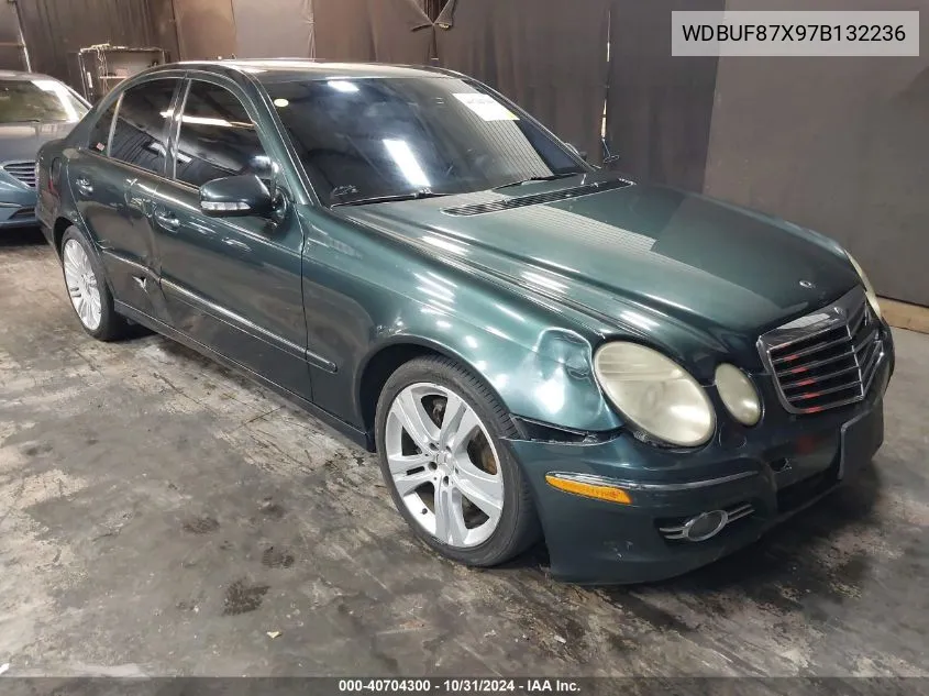 2007 Mercedes-Benz E 350 4Matic VIN: WDBUF87X97B132236 Lot: 40704300