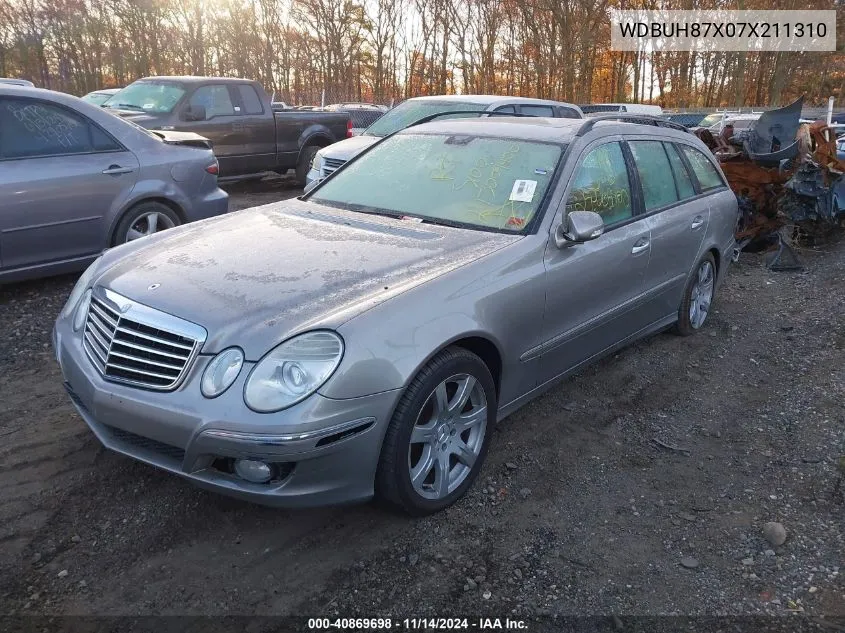 2007 Mercedes-Benz E 350 4Matic VIN: WDBUH87X07X211310 Lot: 40869698