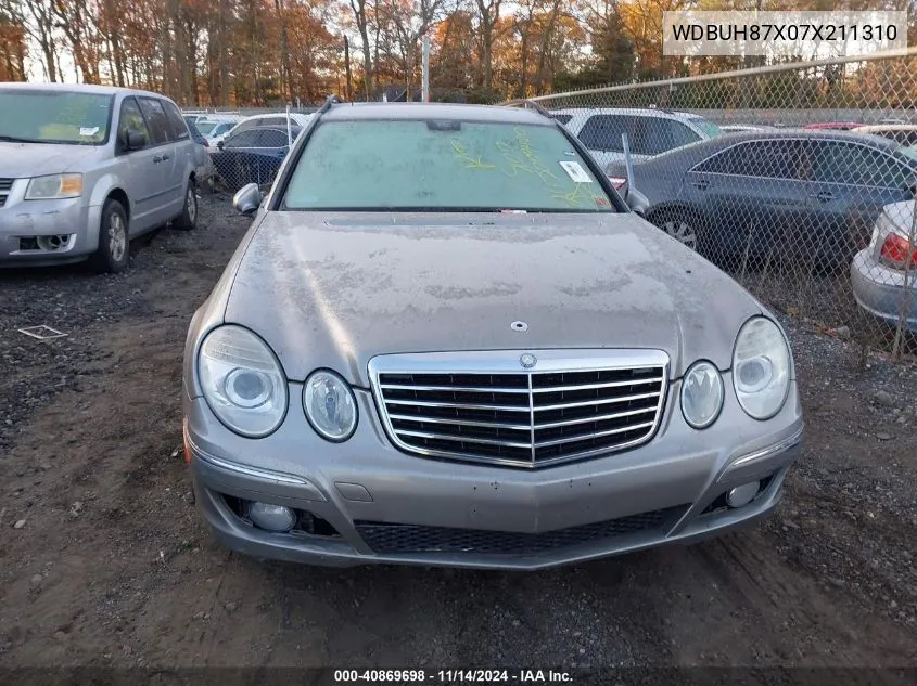 2007 Mercedes-Benz E 350 4Matic VIN: WDBUH87X07X211310 Lot: 40869698